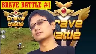 BRAVE BATTLE FIRST GAMEPLAY !! BEST ANDROID BATTLE GAME #1