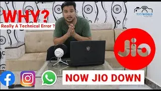 Really A Technical Error or They are hiding something - #JioDown