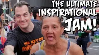 New Yorkers Help Us Write An Inspirational Jam! The Key of Awesome #126