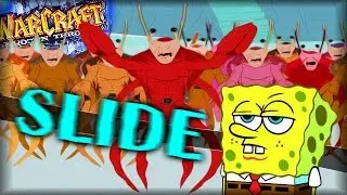 Warcraft 3 Frozen Throne - Карта Slide Spongebob Slide revo ver 2.1b! [ТОКИЙСКИЙ КРАБ]