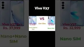 Vivo V27 Pro vs Vivo V27 | Complete Specification | Special Features | Full Comparison Smartphone