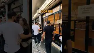 Turkish coffee ☕️ that has people lining up for it