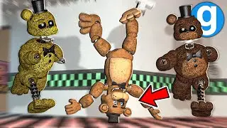 FREDDY RAGDOLL VS THE JOY OF CREATION NPCS! Garry's Mod Five Nights at Freddy's