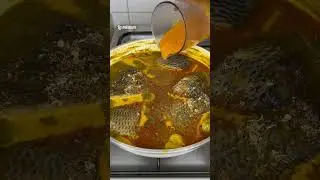 Poisson frais sauce graine