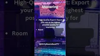 Audio mastering tips #shorts #audio #ableton #flstudio #dirtybeats #tips #learning