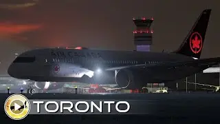Planespotting Toronto Pearson International Airport | 4K MSFS Settings in 2024 | RTX 4090