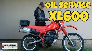 Honda XL600 Full Oil Change #xl600,#honda,#xr600,#dirt bike,
