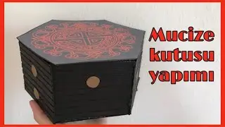 Mucize kutusu yapımı - Mucize Uğur Böceği ile Kara Kedi