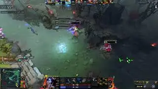 Queen of pain totally outplayed Rubick #shorts