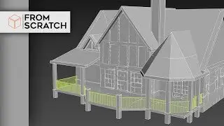 3D Modelling : Creating a Fence/Railing in Under 2 Minutes!