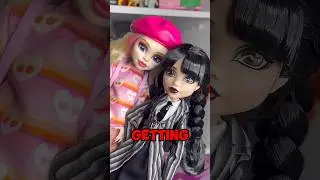 WEDNESDAY Enid Sinclair Monster High doll #shorts #wednesday #wednesdaynetflix #addamsfamily #doll
