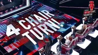 2 Hours of The MOST Unbelievable 4 Chair Turns In Voice History | The Voice