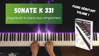 Sonate K331 - J'apprends le piano tout simplement - Volume 1