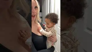 baby girl knows what she wants 😂🍼