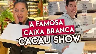 Caixa Branca Cacau Show: VIRALIZOU CHOCOLATES DEFEITUOSOS