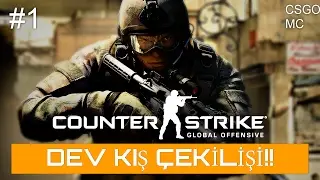 DEV KIŞ ÇEKİLİŞİ CSGO VE MİNECRAFT ÇEKİLİŞİ!!