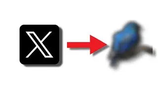 I redesigned the new Twitter logo.