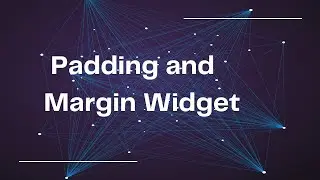 Padding and Margin Widget | Flutter