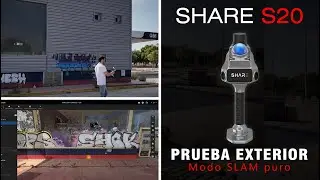 Share S20. Prueba exterior: Modo normal (SLAM puro)