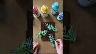 Gelli Plate Printing with Faux Ferns #gelliplateprinting #gelliprinting #gelprinting  #art