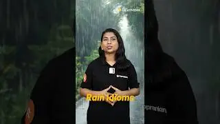 ☔️Boost Your English with These Rain Idioms! 🌟| Boost Your English with Us 🌧️| #shorts