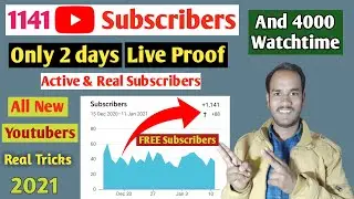 1000 Subscriber in 2 Day | How to Increase Subscriber on Youtube Channel 2021