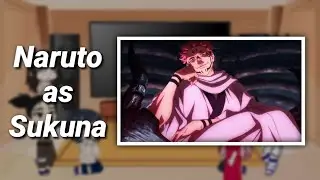 Amigos do naruto reagindo ao Naruto as Sukuna - Gacha Art