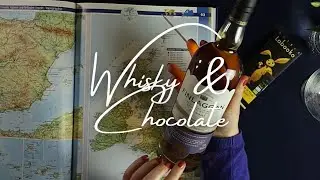 ASMR Whisky and Chocolate - Celebrate with me (soft spoken, tracing)