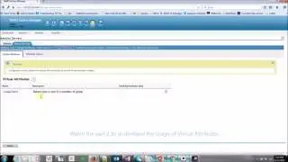 Access Manager NAM VirtualAttribute Part1 configuration