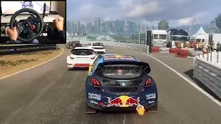 PEUGEOT 208 RX Rallycross - Dirt Rally 2.0 - Logitech G29 gameplay