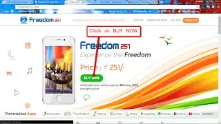 How to Order or Buy Freedom 251 smartphone successfully