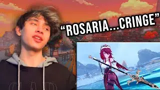 Rosaria Trailer Reaction | Genshin Impact Rosaria Demo