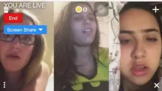 Girl on laughing gas