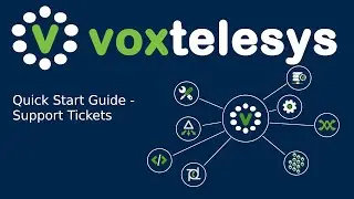 Voxtelesys Portal Quick Start Guide - How to Open Support Tickets