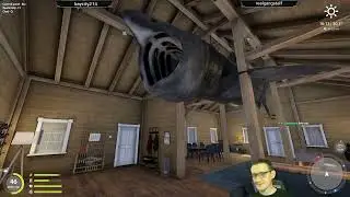 Russian Fishing 4 and Testing new LurkBait app while streaming (replay)