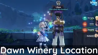Rumor has it that a strange person has headed in the direction of Dawn Winery - Genshin Impact