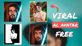 How to edit viral Instagram Ai Avatar  face | Vector Art in one click photo editing | trending edit