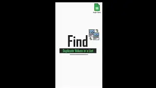 Highlight duplicate values in Google sheets