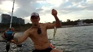 Рокфишинг в Анапе Vol 1  Рыбалка в море с сапборда