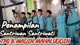 Penampilan Santri TPQ & MADIN MAHALUDDIN dalam Acara Pembagian Rapot TP.2023/2024 #ayongaji  #ngaji