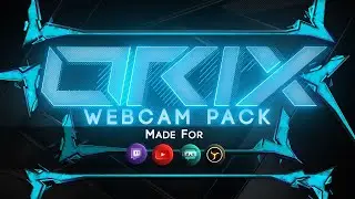 Camera Frame for Twitch  - ORIX Blue 🔵