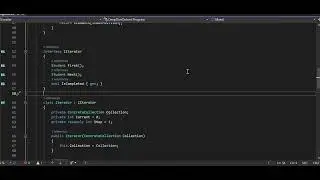 Iterator Design Pattern