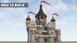 Minecraft How to Build the Perfect Castle (Tutorial)