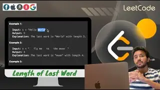 11  Length of Last Word | LeetCode DSA