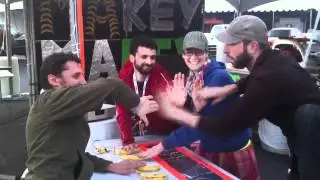 MaKey MaKey: Human Synth Drums