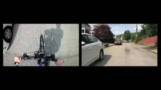 Split Screen Ride from Bellevue to Avalon
