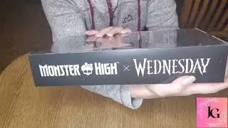 Unboxing Monster High Wednesday #monsterhigh #wednesday #halloween