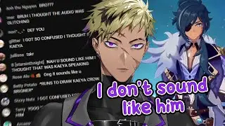 Vanta imitates Kaeya's voice and THEY SOUND THE SAME | NIJISANJI EN Clips