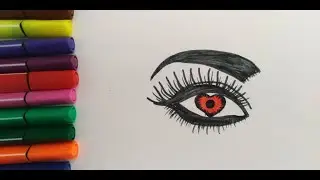 Oson qosh va ko‘z chizish 👁️ | Boshlovchilar uchun