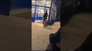 Ушатал магаз на скутере